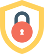 vector image of security