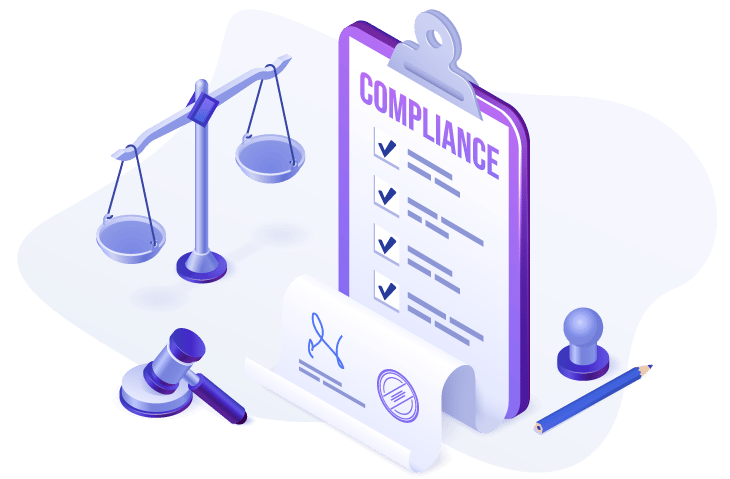 compliance vector image