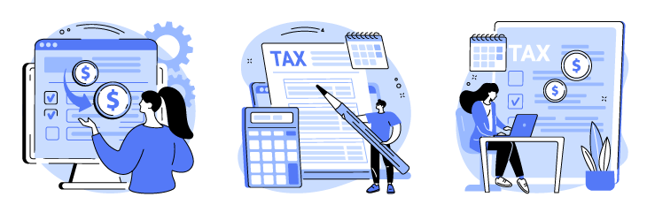 video game tax vector image