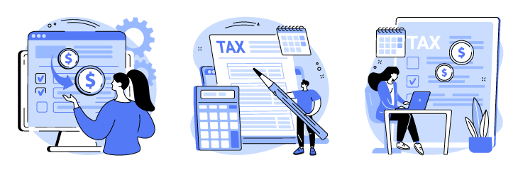 video game tax vector image
